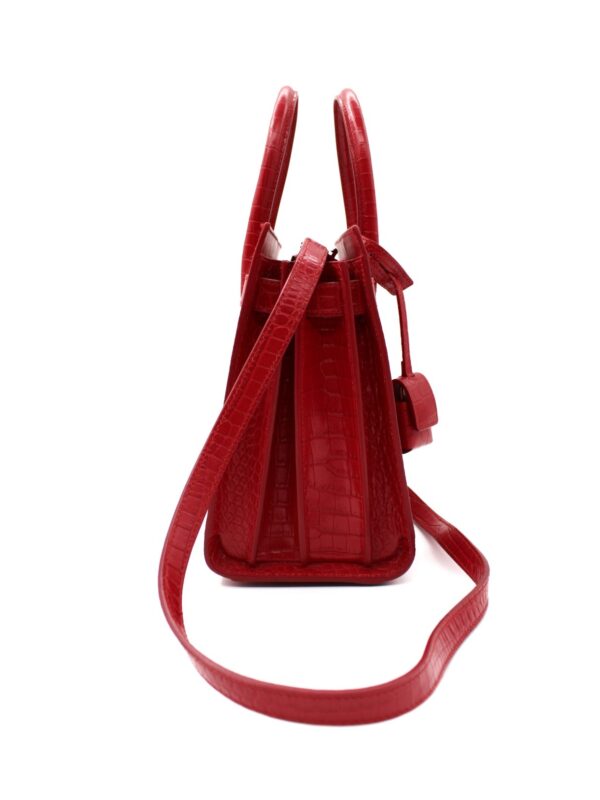 Borsa Saint Laurent Sac de Jour Baby stampa cocco