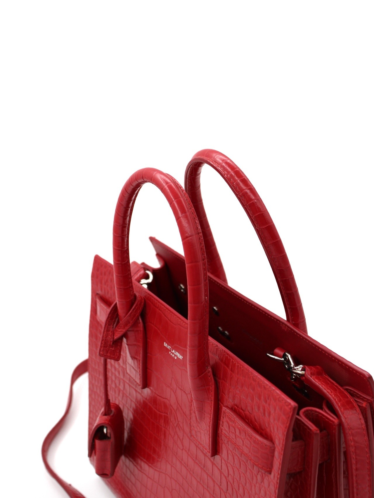Borsa Saint Laurent Sac de Jour Baby stampa cocco thumb