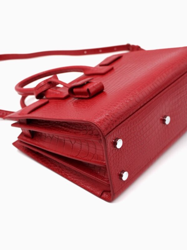 Borsa Saint Laurent Sac de Jour Baby stampa cocco