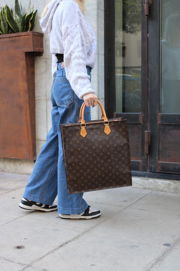 Borsa Louis Vuitton Sac Plat monogram