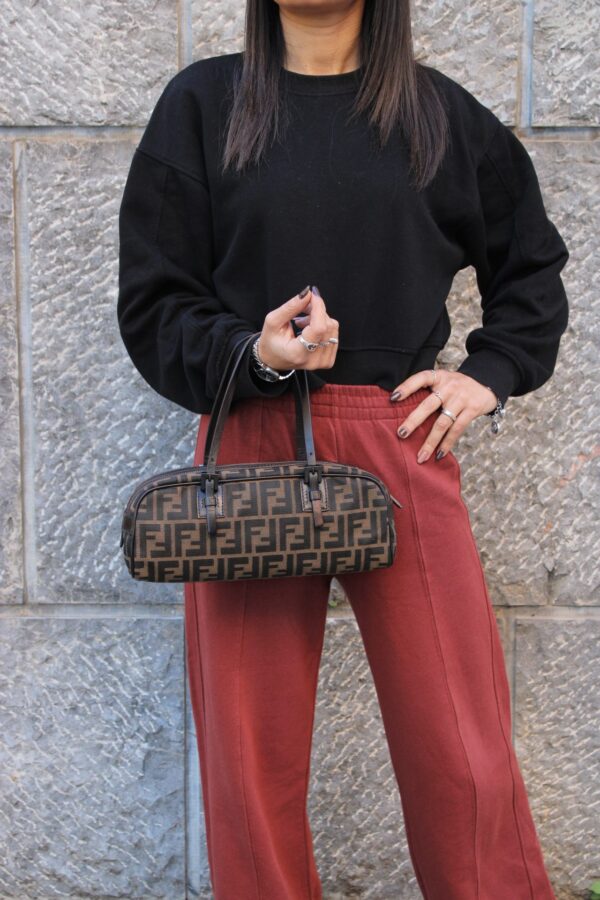 Borsa Fendi Bassotto Zucca