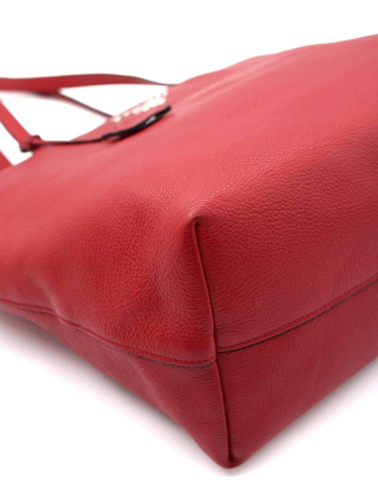 Shopper Prada in pelle rossa thumb