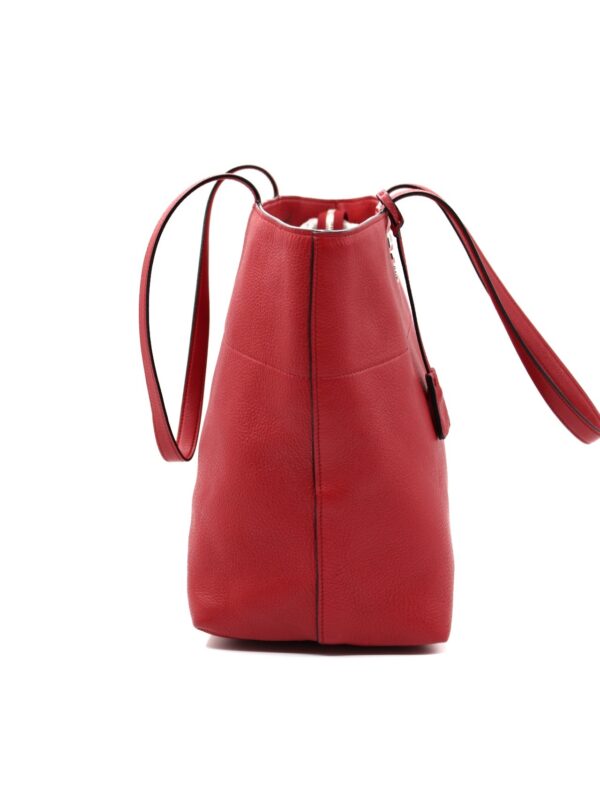 Shopper Prada in pelle rossa
