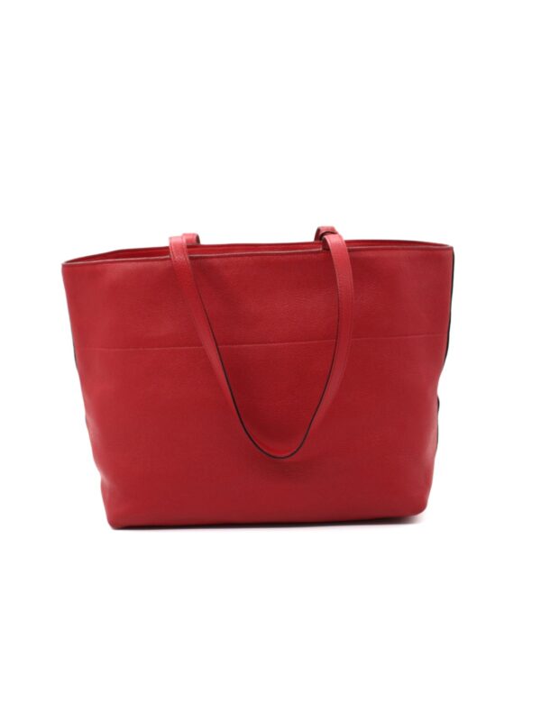 Shopper Prada in pelle rossa
