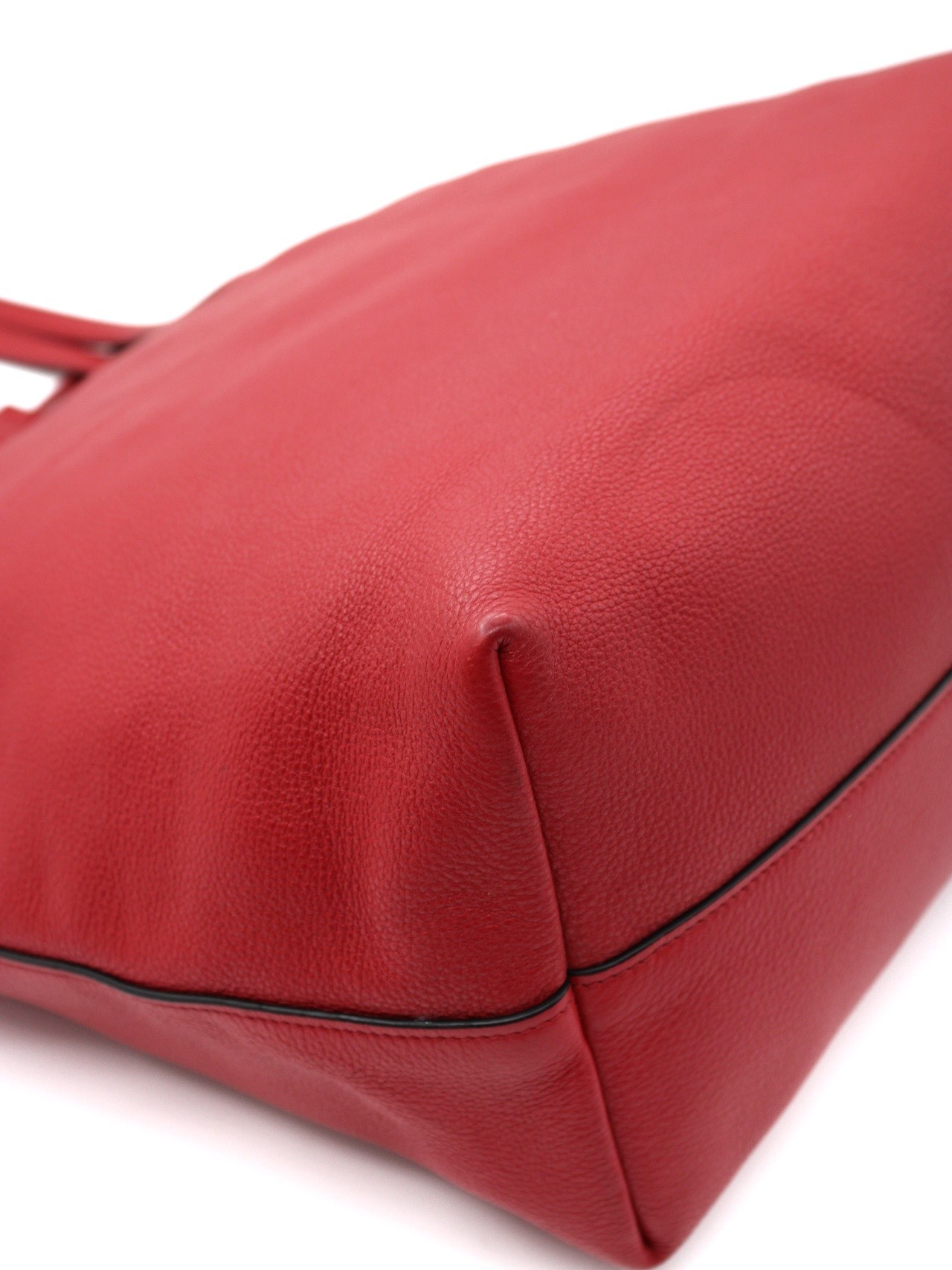 Shopper Prada in pelle rossa thumb