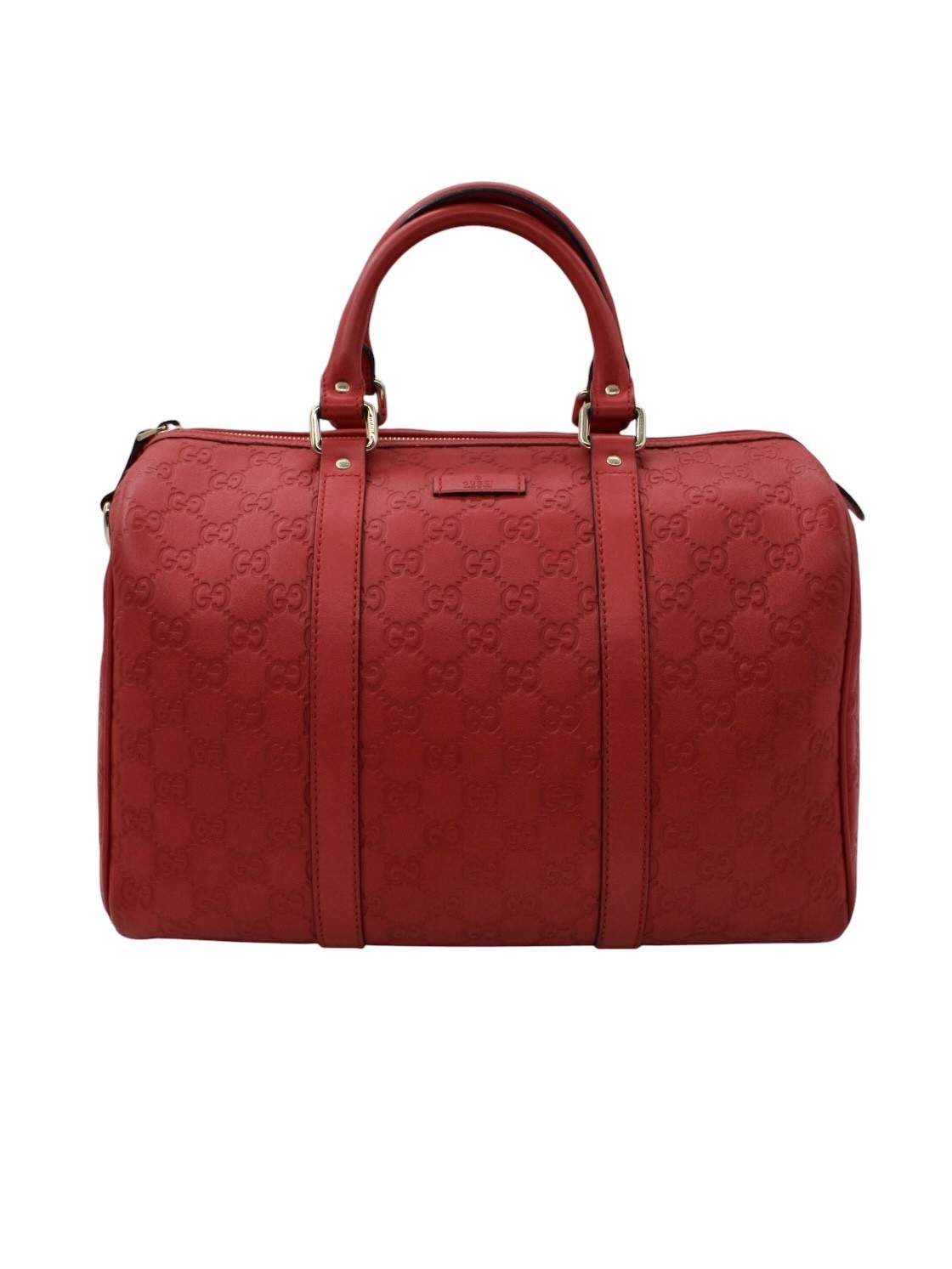 Bauletto Gucci in Pelle Guccissima Rossa thumb
