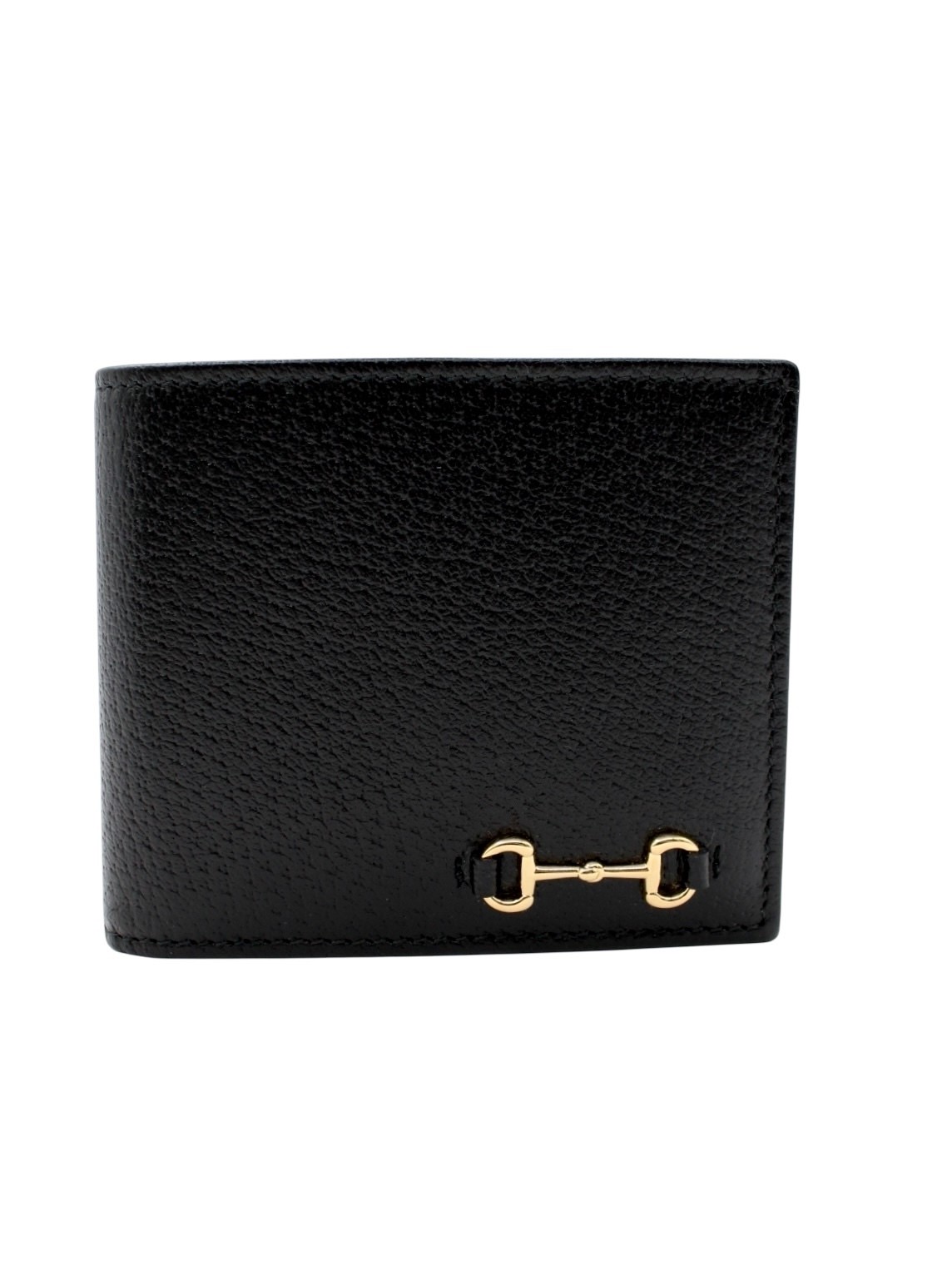 Portafoglio Gucci Bi - Fold in Pelle Nera thumb