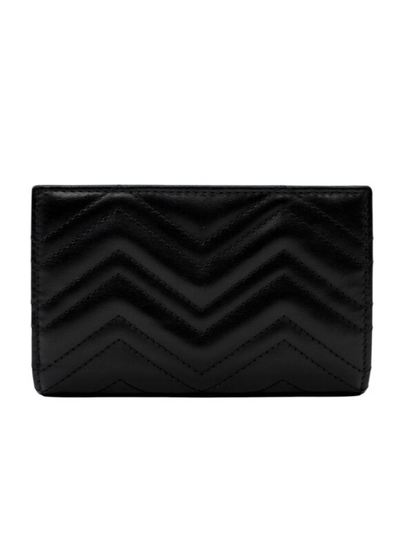 Portafoglio Gucci GG Marmont in Pelle Nera