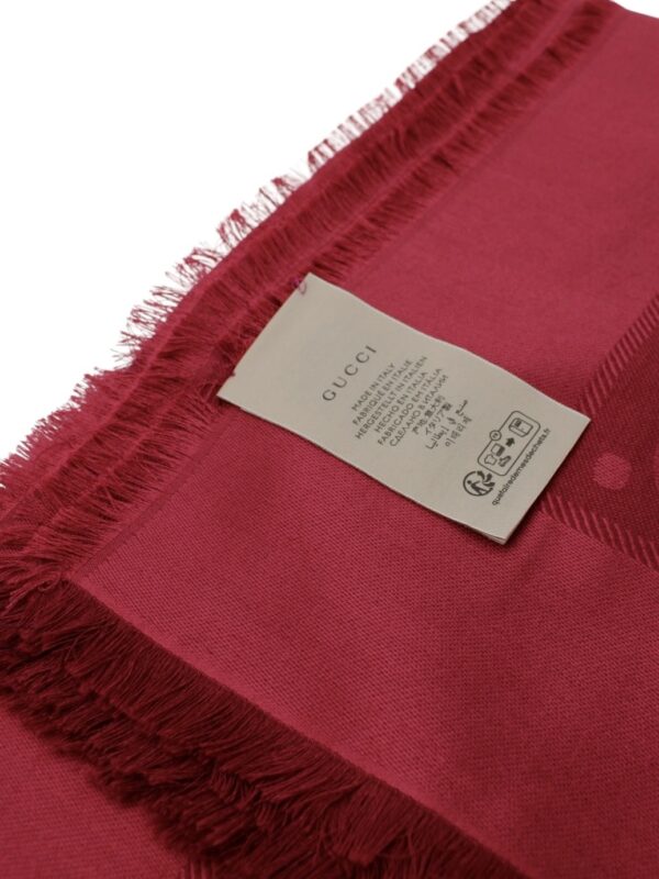 Scialle Gucci Jumbo Bordeaux