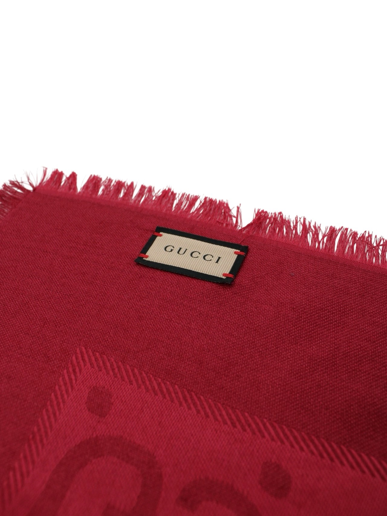 Scialle Gucci Jumbo Bordeaux thumb