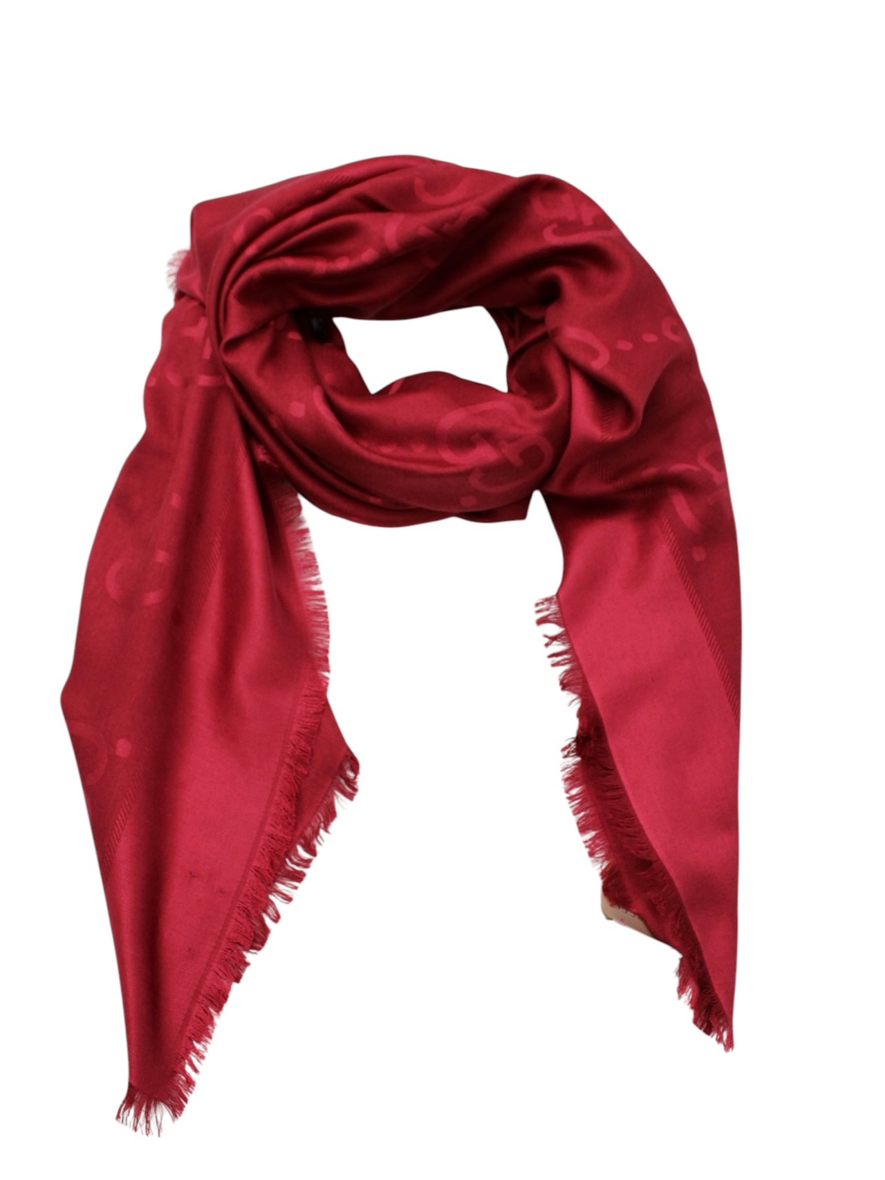 Scialle Gucci Jumbo Bordeaux thumb