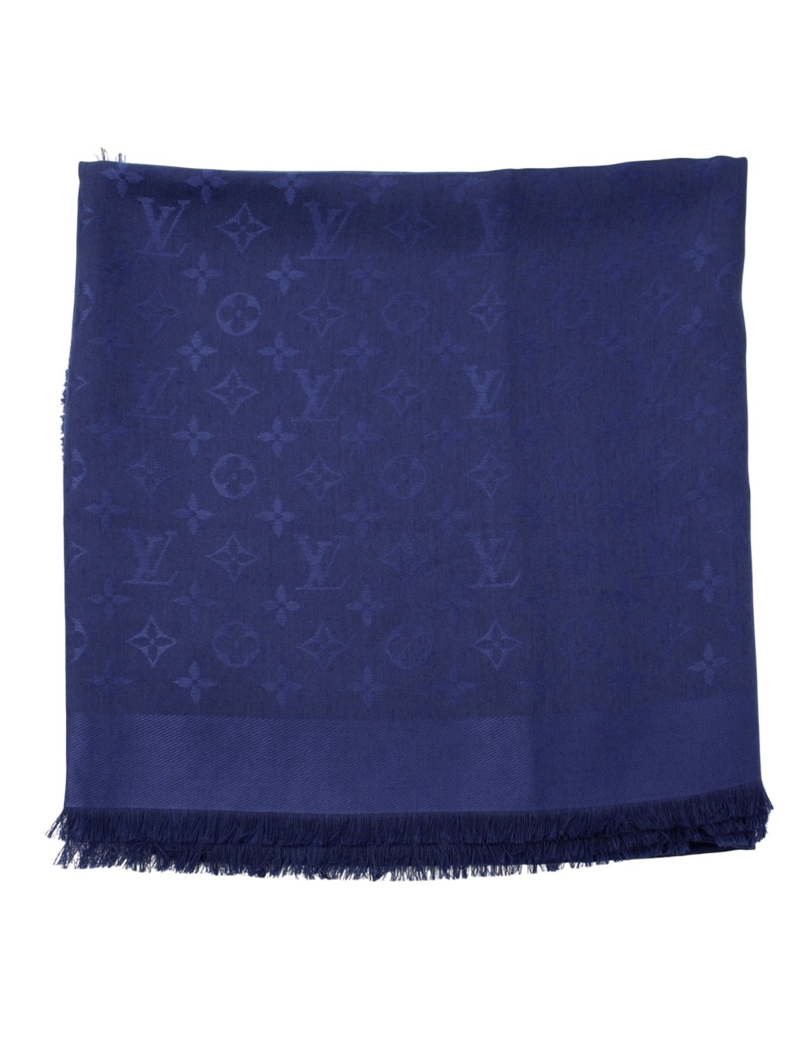Scialle Louis Vuitton Blu thumb