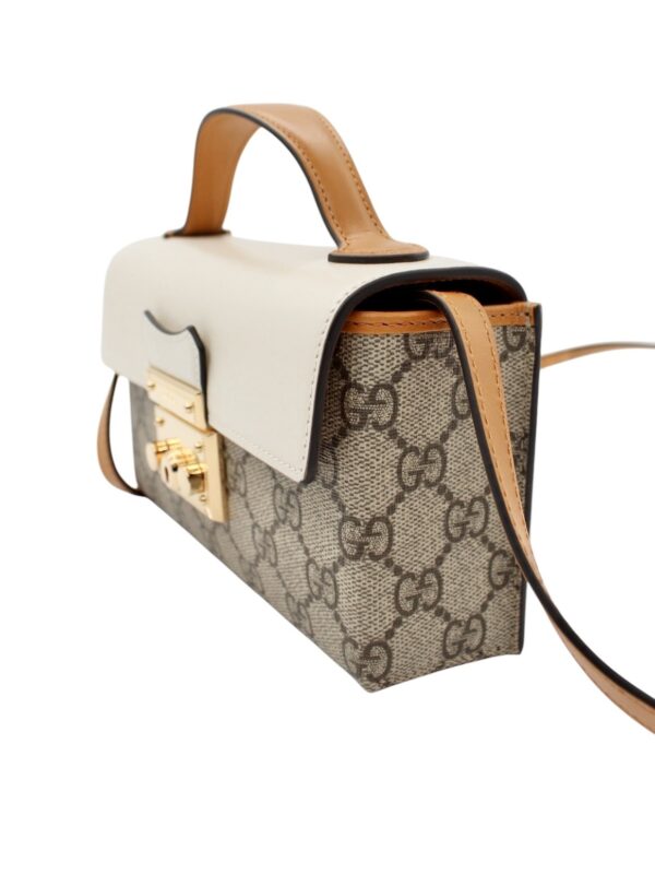 Borsa Gucci Mini Padlock Panna