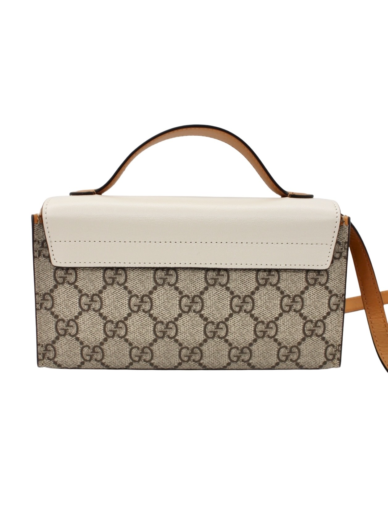 Borsa Gucci Mini Padlock Panna thumb