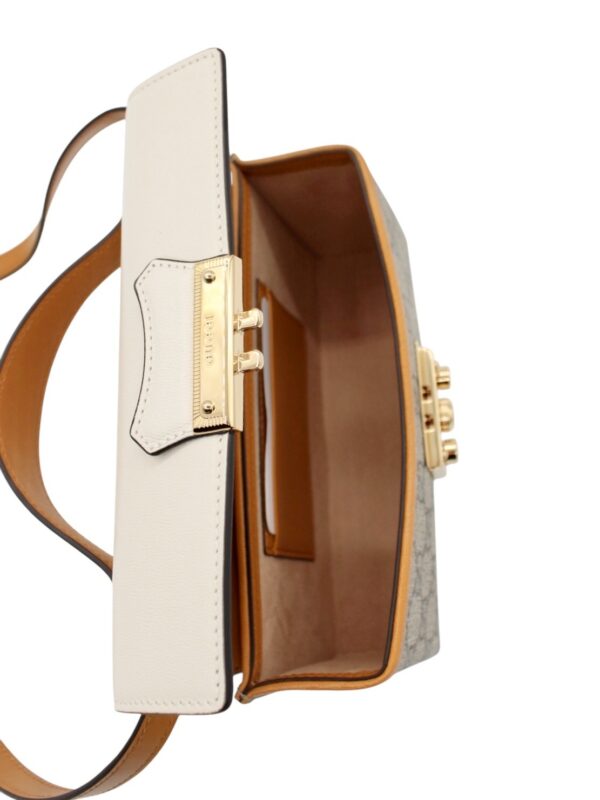 Borsa Gucci Mini Padlock Panna