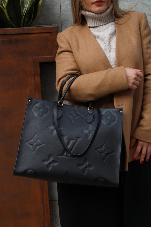 Borsa Louis Vuitton Onthego in pelle Empreinte