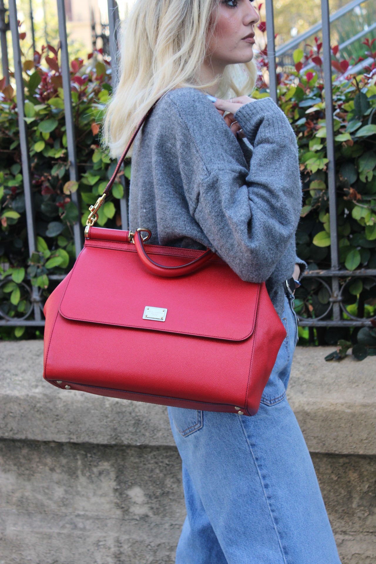 Borsa Dolce & Gabbana Miss Sicily Grande Rossa thumb