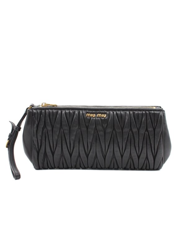 Saldo per cliente Pochette Miu Miu in pelle Matelassé