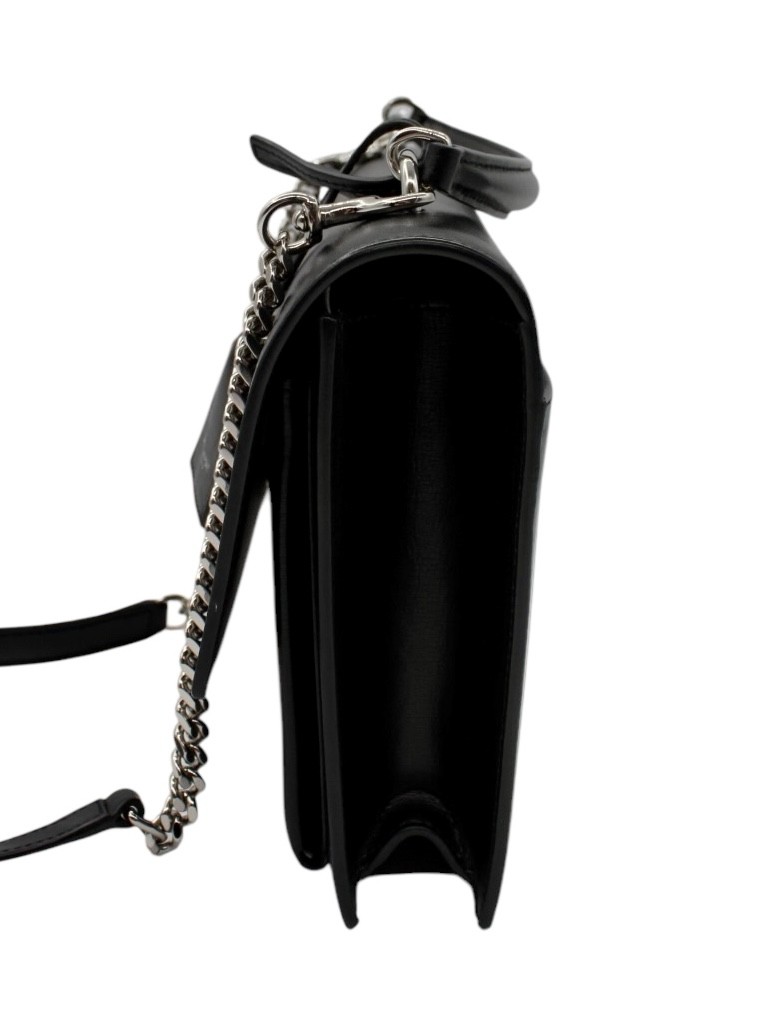 Borsa Saint Laurent Sunset in Pelle Nera thumb