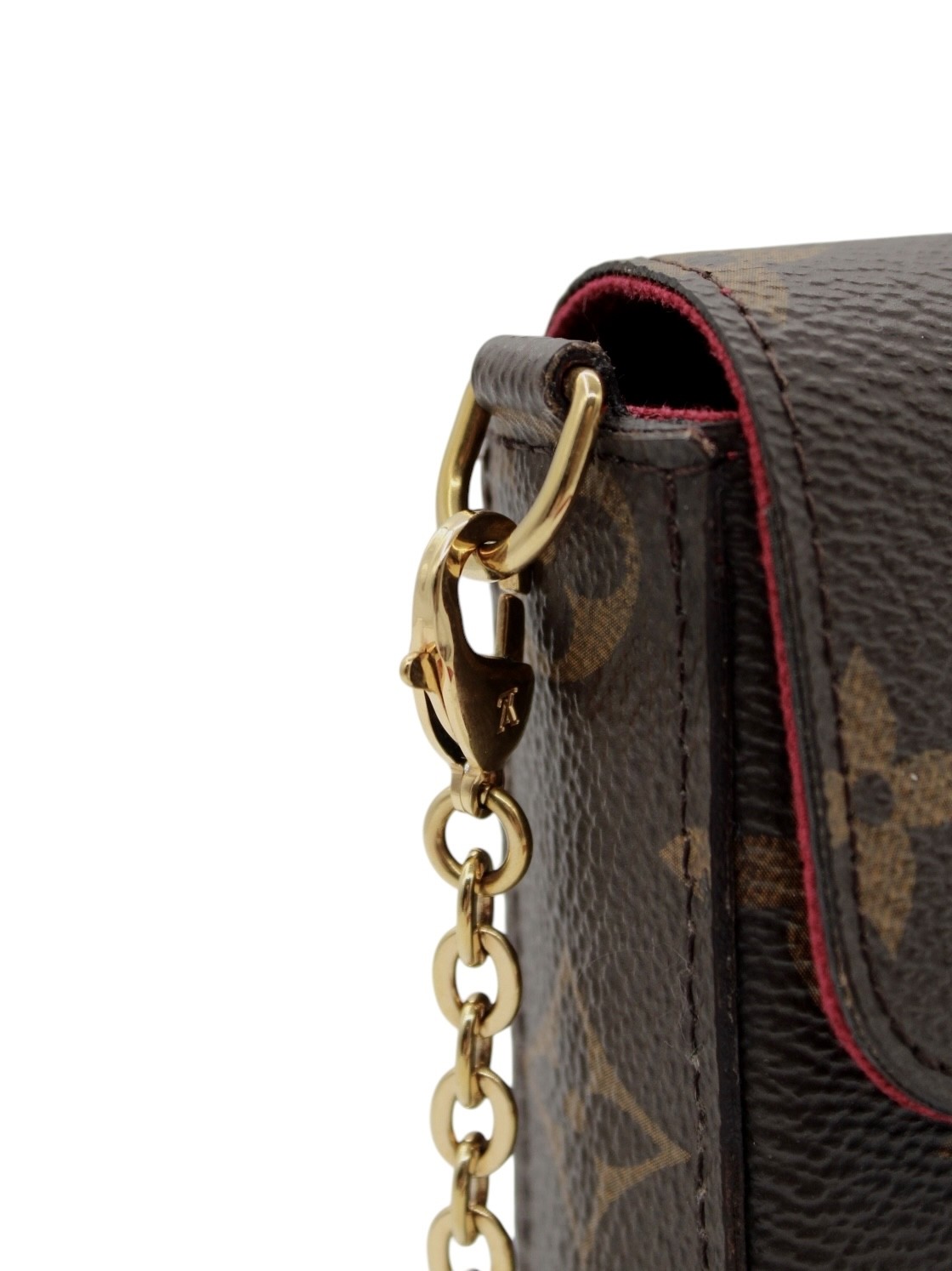 Pochette Louis Vuitton Félicie in Monogram thumb