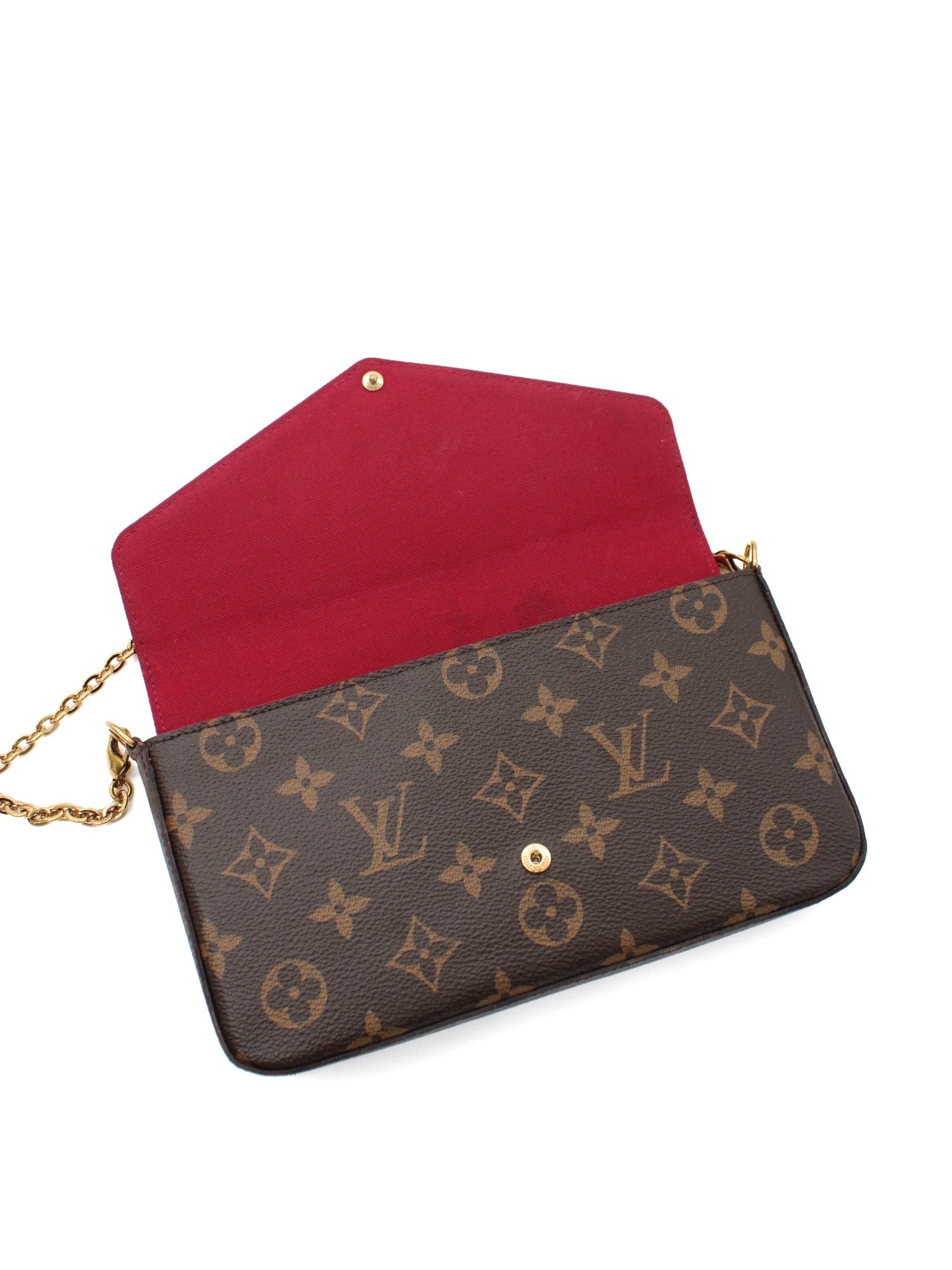 Pochette Louis Vuitton Félicie in Monogram thumb