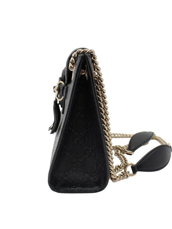 Borsa Gucci Emily in Pelle Guccissima Nera
