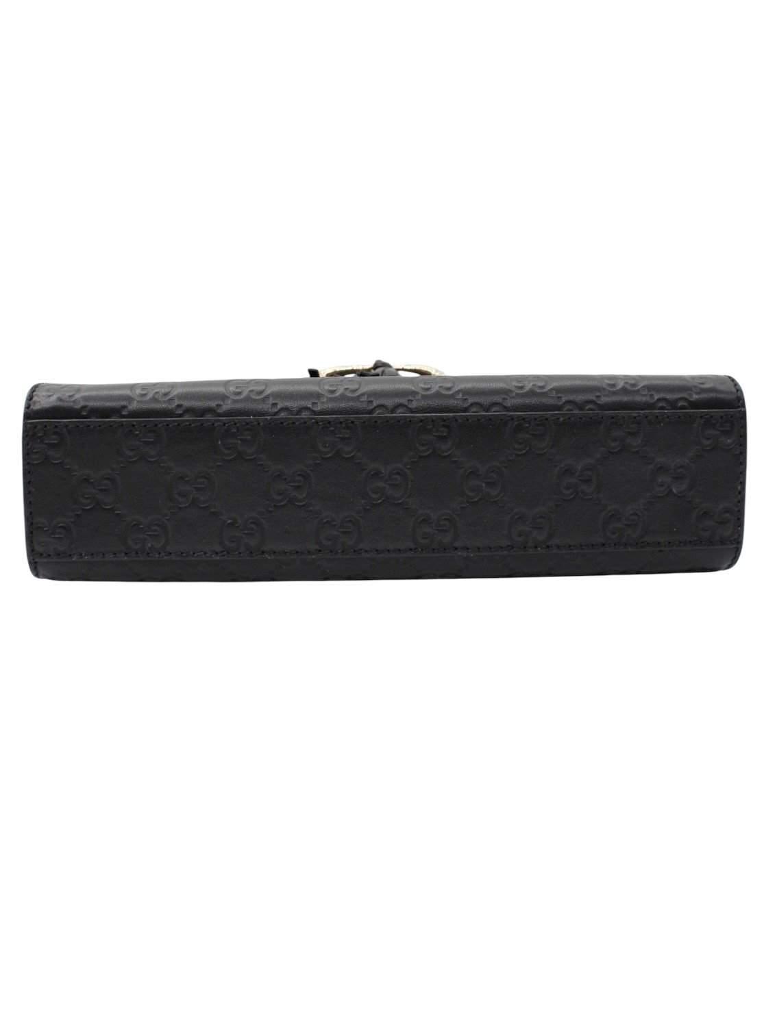 Borsa Gucci Emily in Pelle Guccissima Nera thumb
