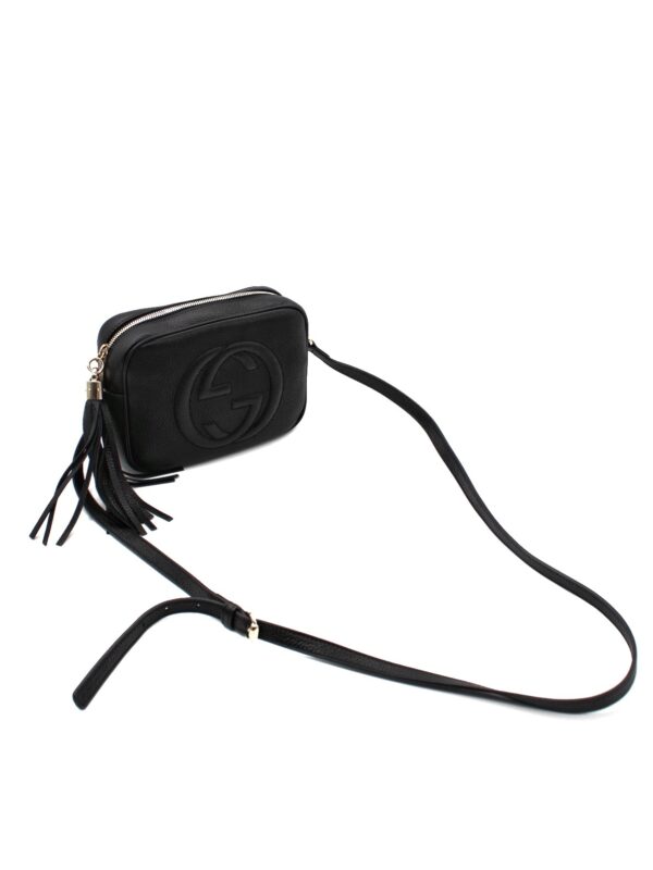 Borsa a Tracolla Gucci Soho in Pelle Nera