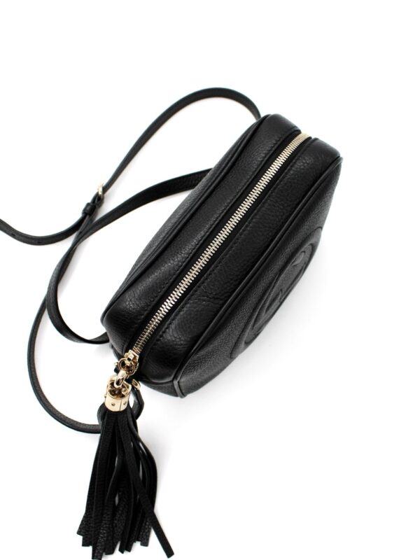 Borsa a Tracolla Gucci Soho in Pelle Nera