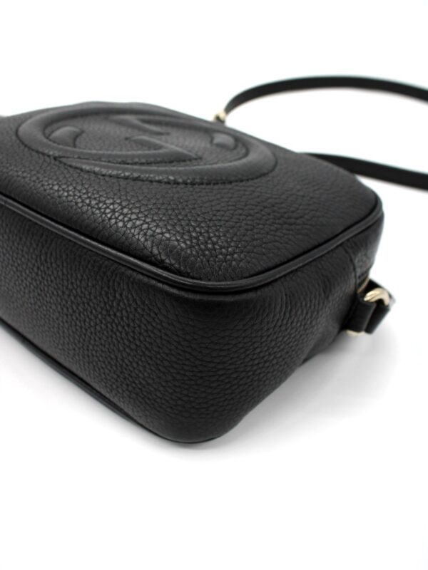 Borsa a Tracolla Gucci Soho in Pelle Nera