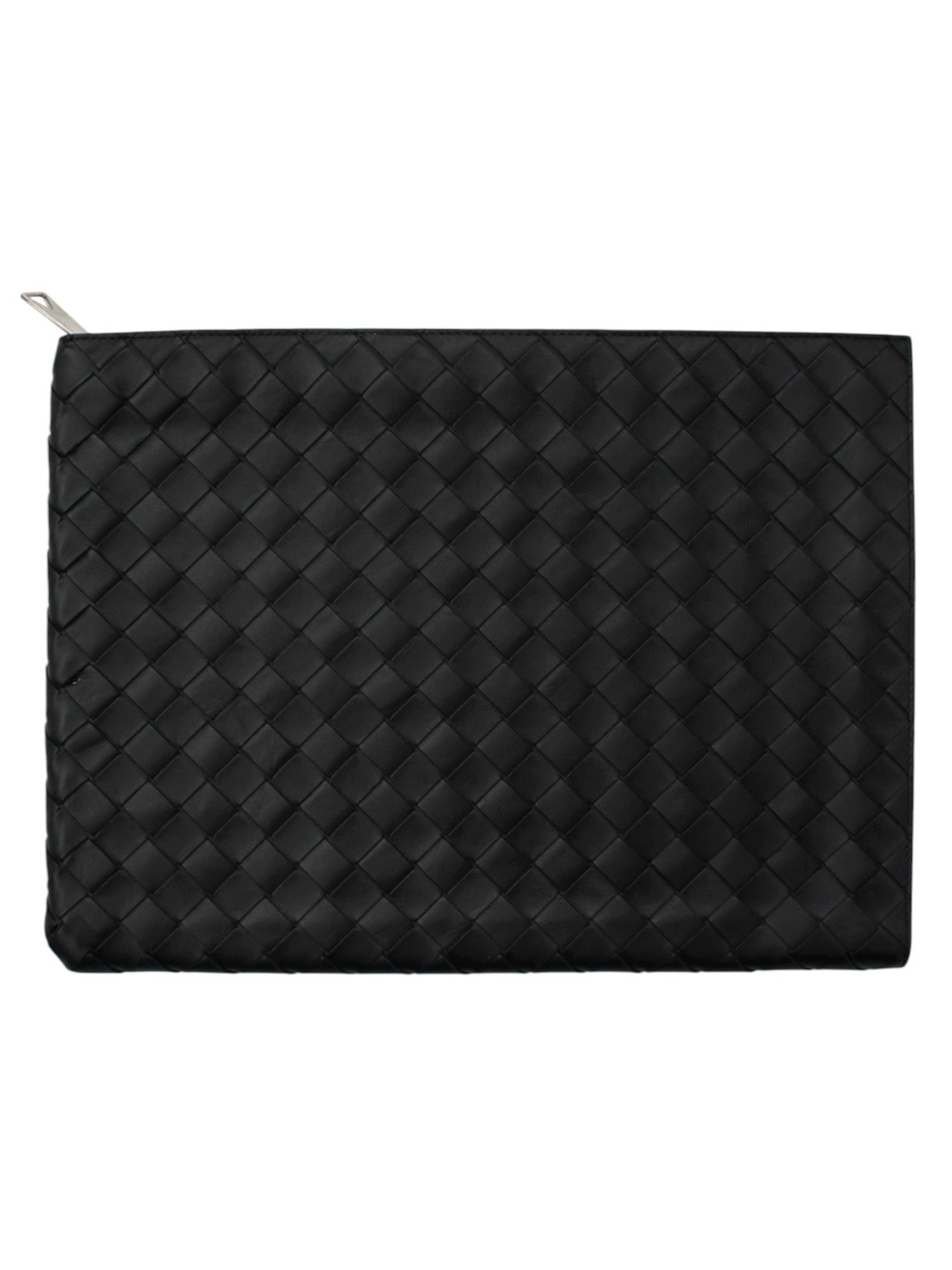 Pochette Clutch Bottega Veneta in Pelle Nera thumb