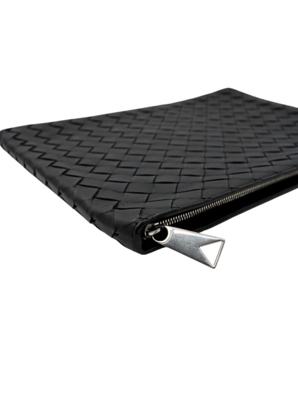 Pochette Clutch Bottega Veneta in Pelle Nera