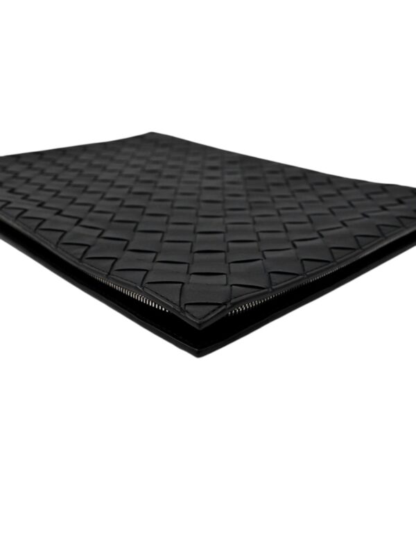 Pochette Clutch Bottega Veneta in Pelle Nera