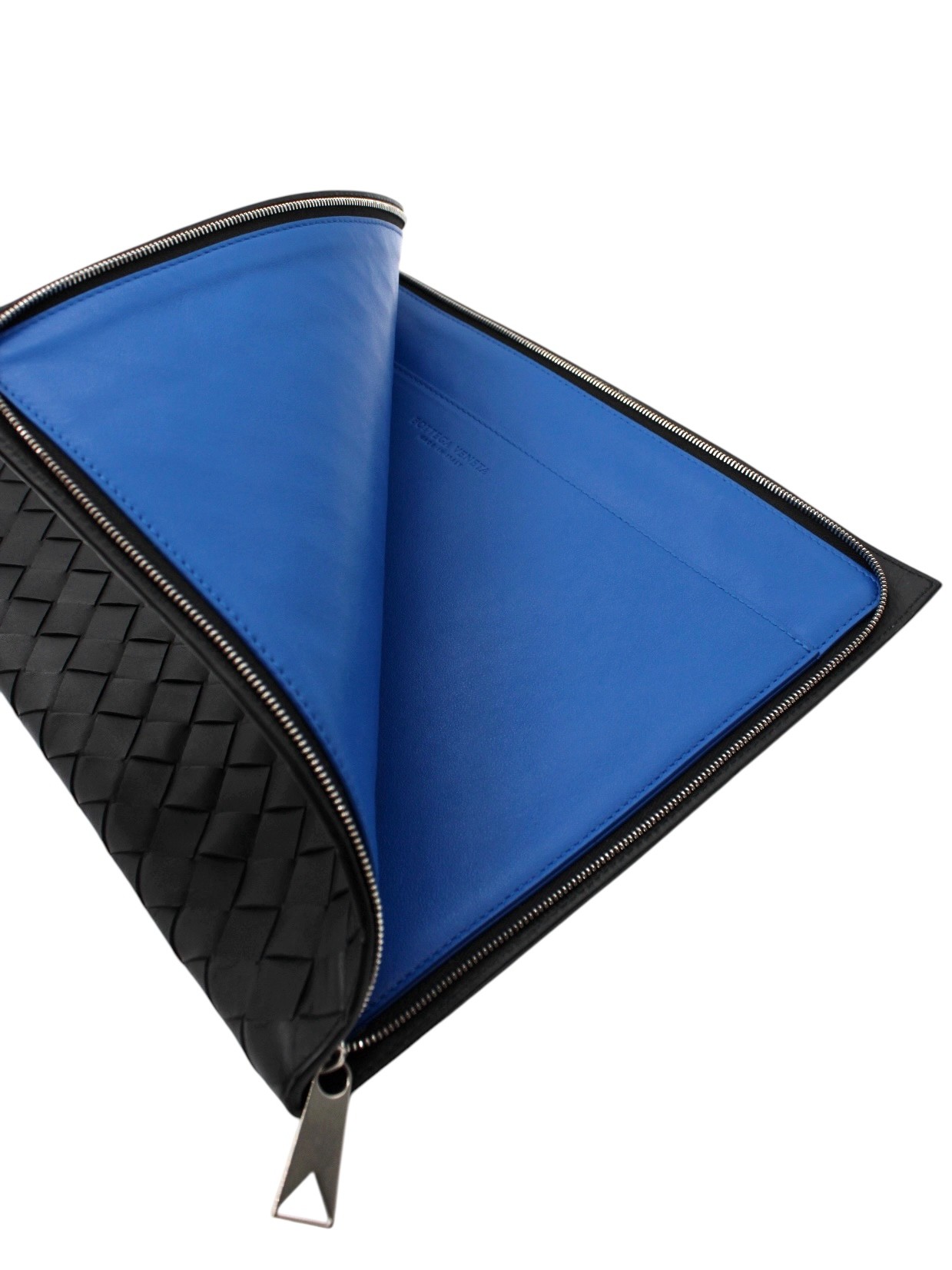 Pochette Clutch Bottega Veneta in Pelle Nera thumb