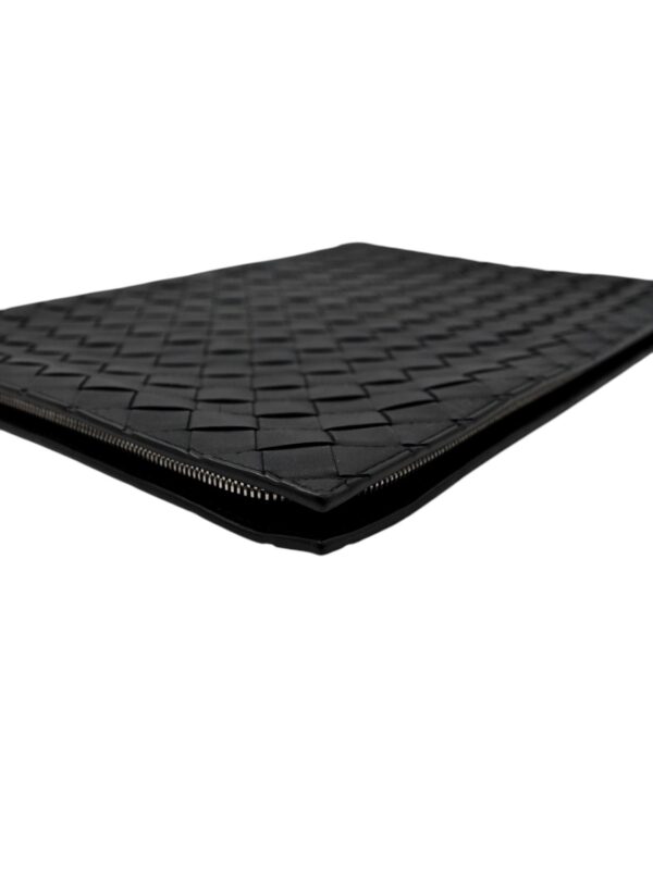 Pochette Clutch Bottega Veneta in Pelle Nera