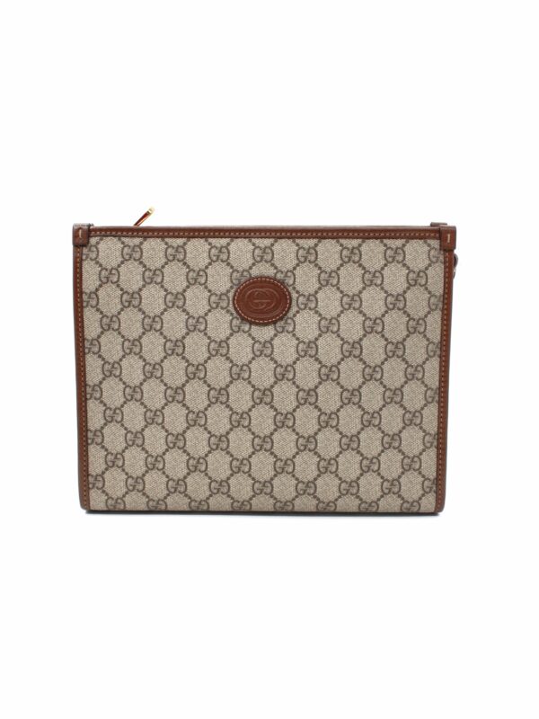 Pochette Gucci Clutch in Tessuto GG Supreme