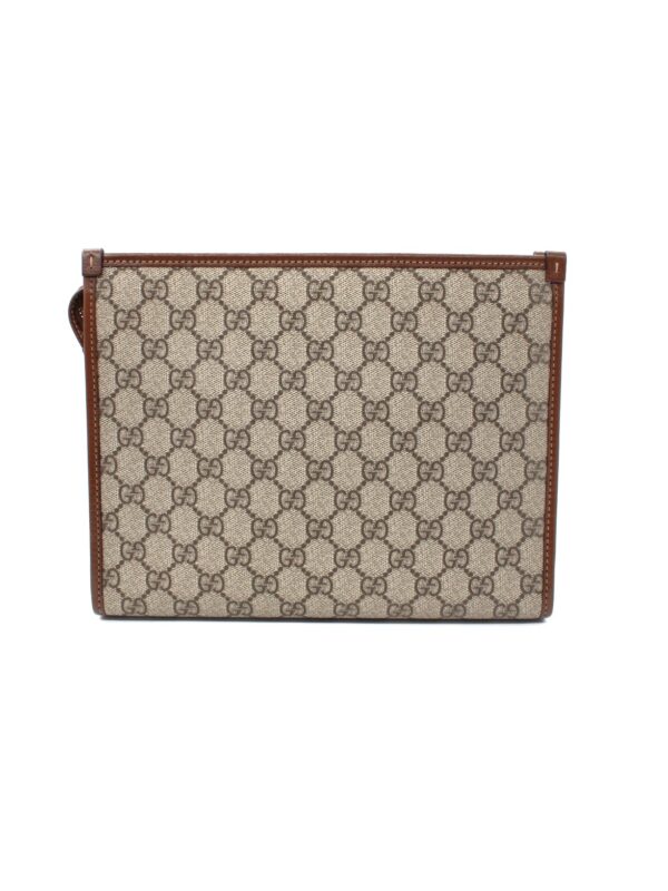 Pochette Gucci Clutch in Tessuto GG Supreme