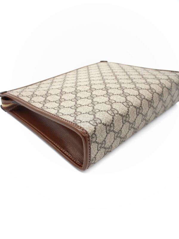 Pochette Gucci Clutch in Tessuto GG Supreme