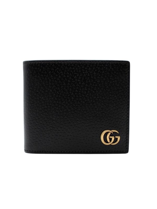 Portafoglio Gucci GG Marmont in Pelle Nero