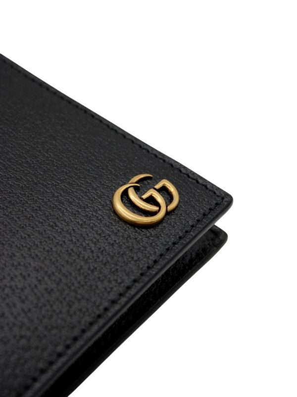 Portafoglio Gucci GG Marmont in Pelle Nero