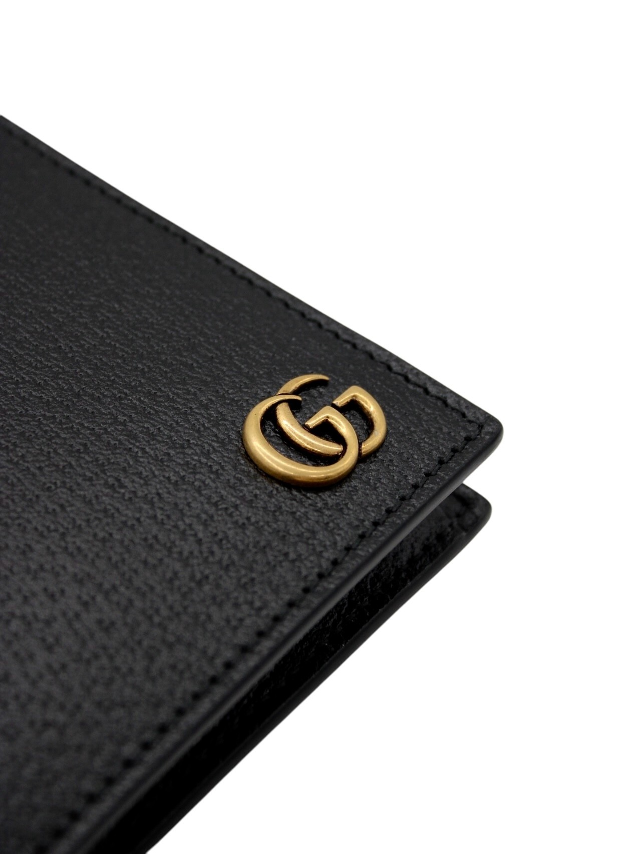 Portafoglio Gucci GG Marmont in Pelle Nero thumb