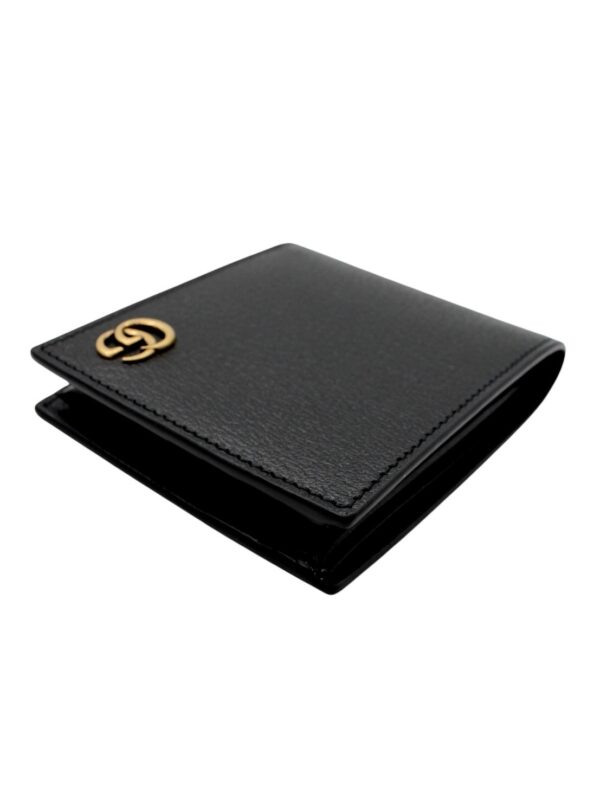 Portafoglio Gucci GG Marmont in Pelle Nero
