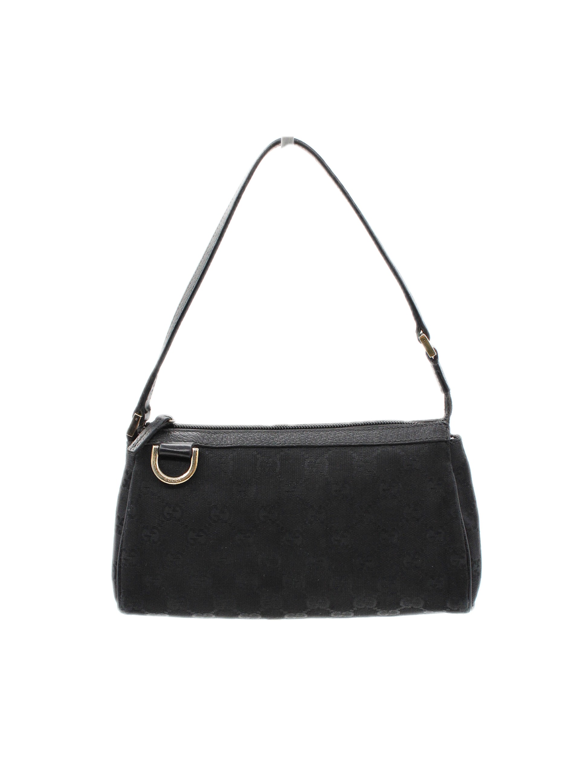 Pochette Gucci in tessuto e pelle thumb