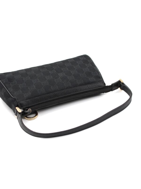 Pochette Gucci in tessuto e pelle
