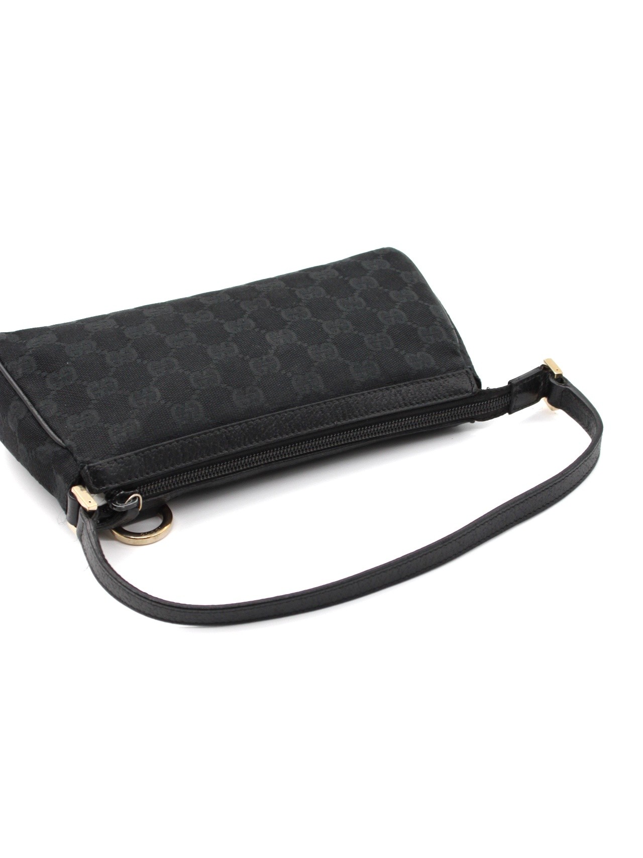 Pochette Gucci in tessuto e pelle thumb