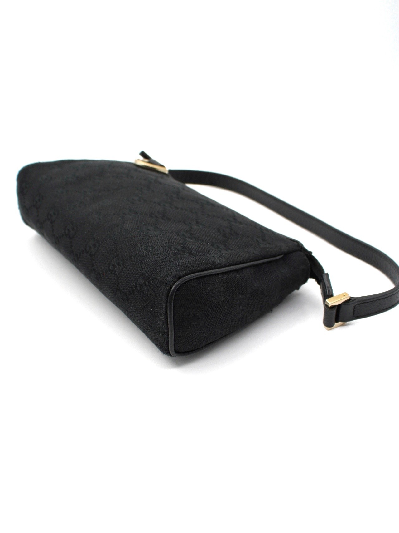 Pochette Gucci in tessuto e pelle thumb