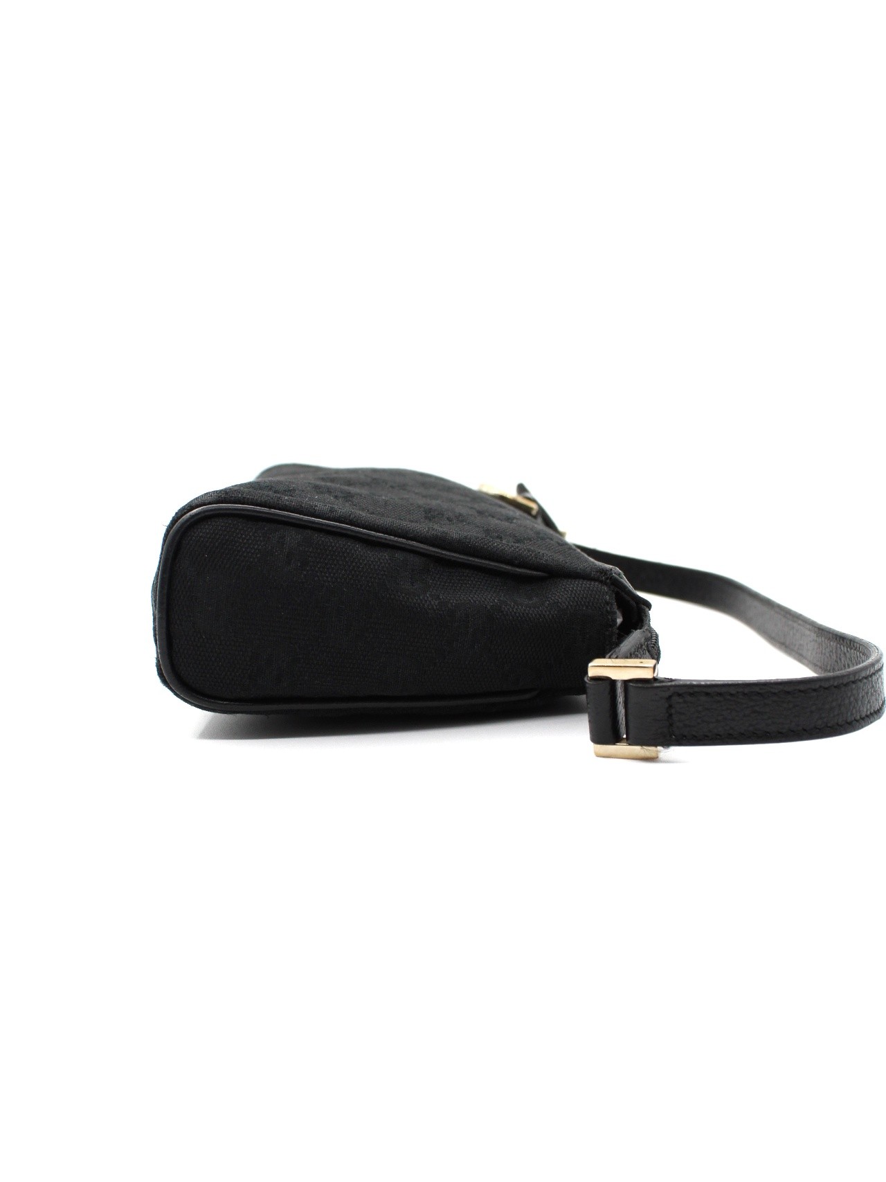 Pochette Gucci in tessuto e pelle thumb