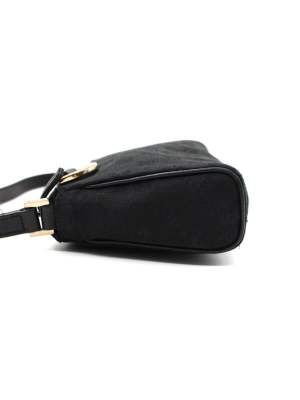 Pochette Gucci in tessuto e pelle