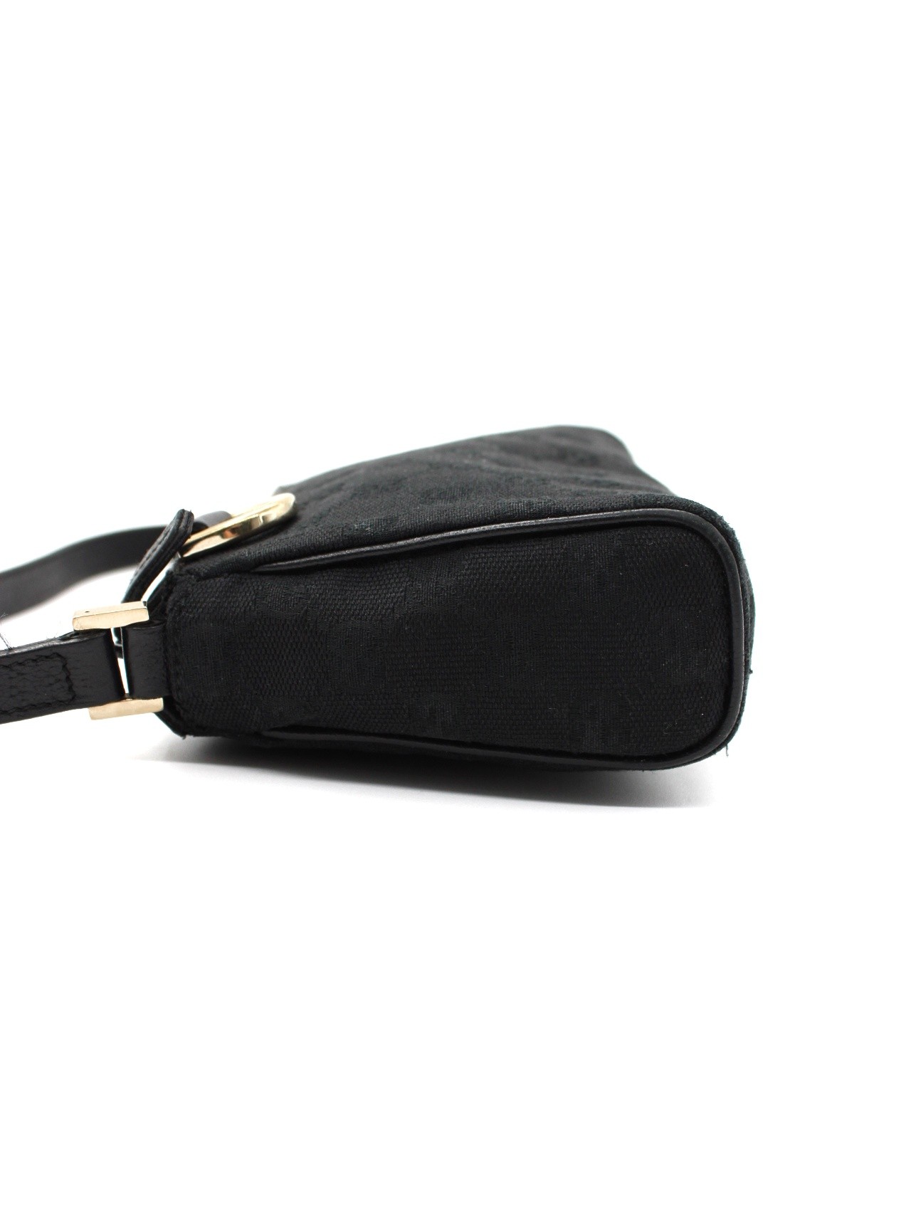 Pochette Gucci in tessuto e pelle thumb