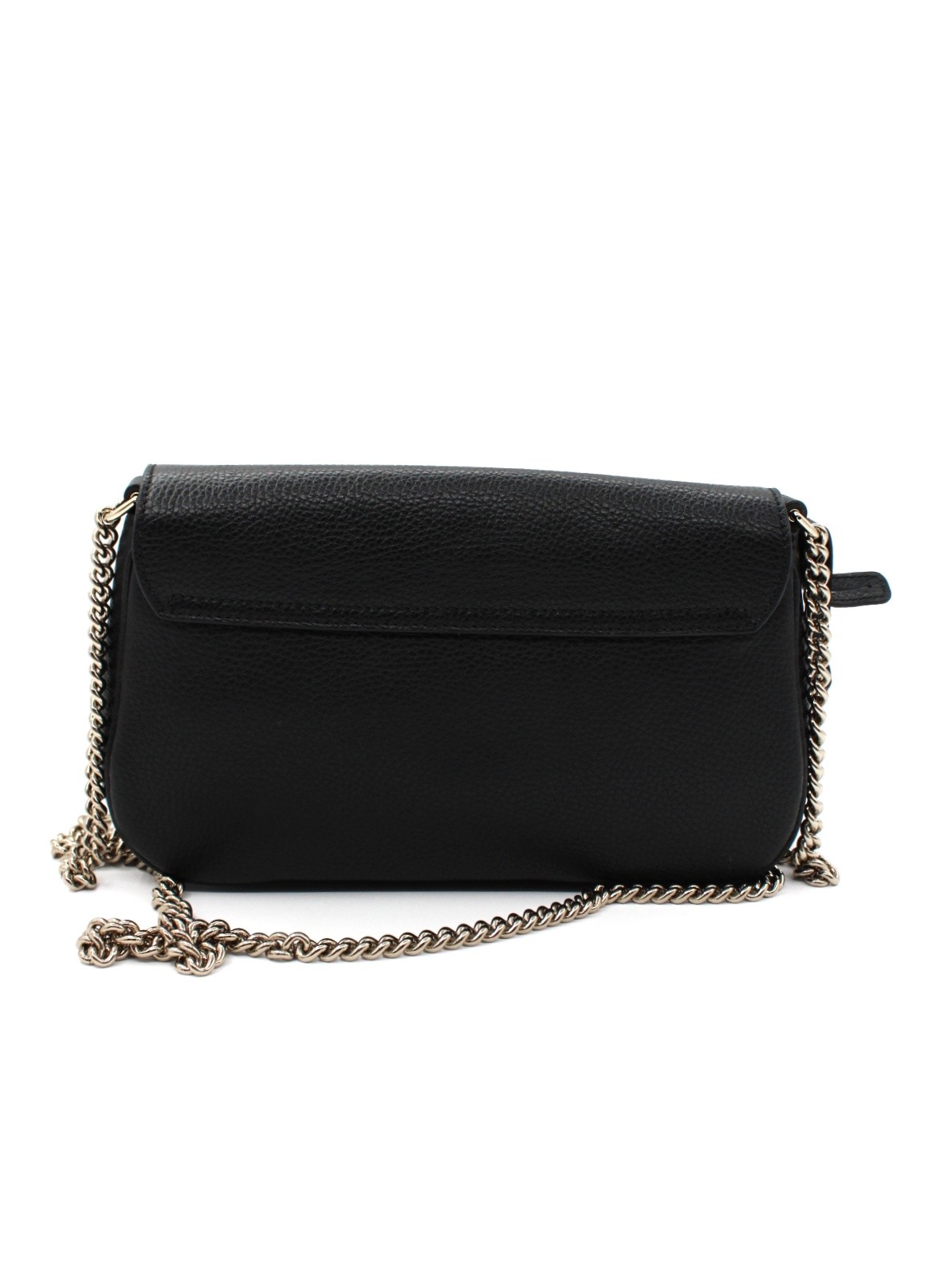 Tracolla Gucci Soho in pelle nera thumb